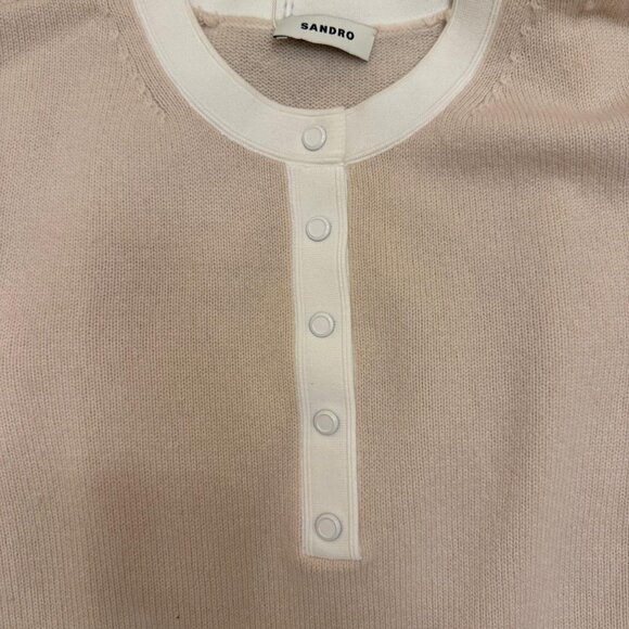 Sandro NWT Medium Wool Cashmere Sweater - Picture 6 of 10